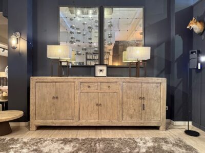 Buffet en vieux pin 239CM