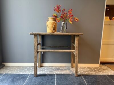 Table Console En Vieux Pin 91CM