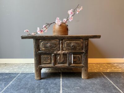Antique Chinese Bedside Table