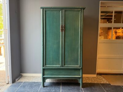 Turquoise Lacquered Cabinet