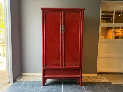 Red Lacquered Cabinet