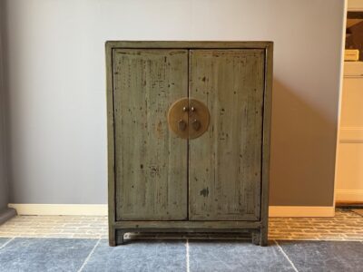Green Lacquered Cabinet