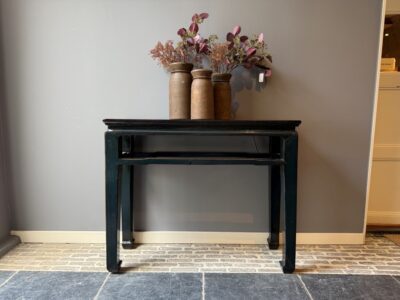 Blauw Gelakte Wandtafel 100CM