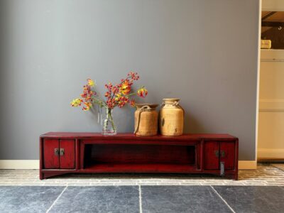 Rot Lackiertes TV-Sideboard 150CM