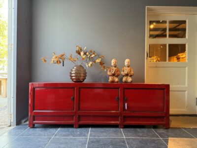 Buffet Laqué Rouge 228CM