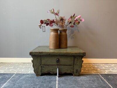 Table d’Appoint Chinoise Ancienne Verte