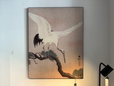Toile - Japanese Crane Bird