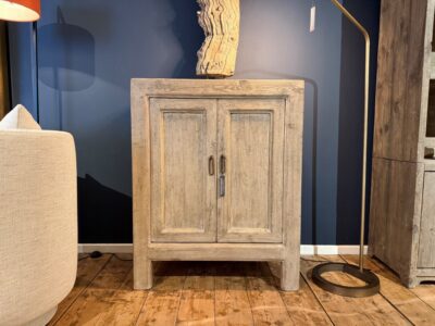 Small Old Pine Cabinet