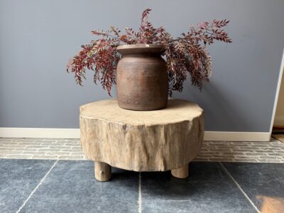 Old Pine Salontafel Boomstam 70X67CM