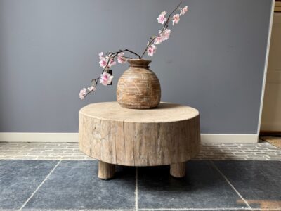 Old Pine Salontafel Boomstam 75X72CM