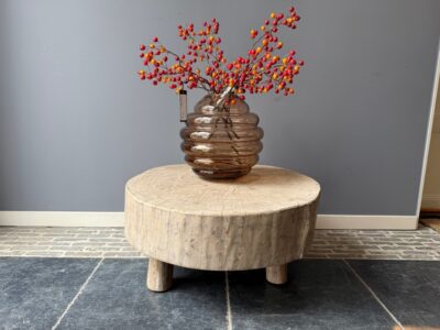 Old Pine Salontafel Boomstam 73X70CM