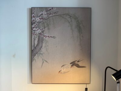Leinwand - Schwalben im Flug
