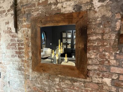 Hardhouten Spiegel 60X60CM