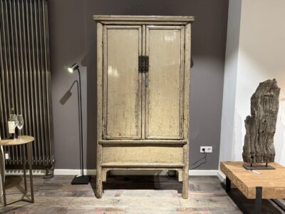 Armoire Chinoise Ancienne Taupe 96CM