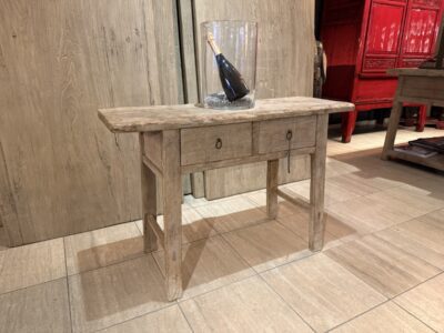 Table Console Vieux Pin 114CM