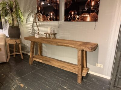 Steeneiken Wandtafel 191CM