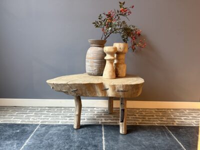 Table d’Appoint Bois d'Orme 76X57CM