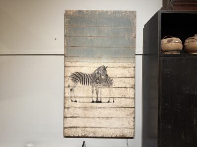 Wanddekoration – Zebra