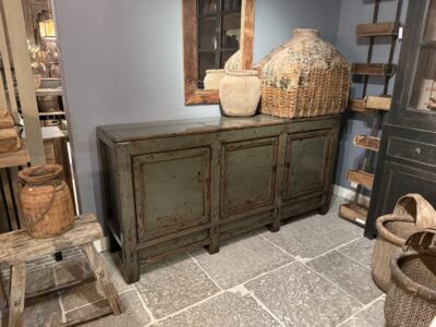 Groen Gelakt Dressoir 186CM